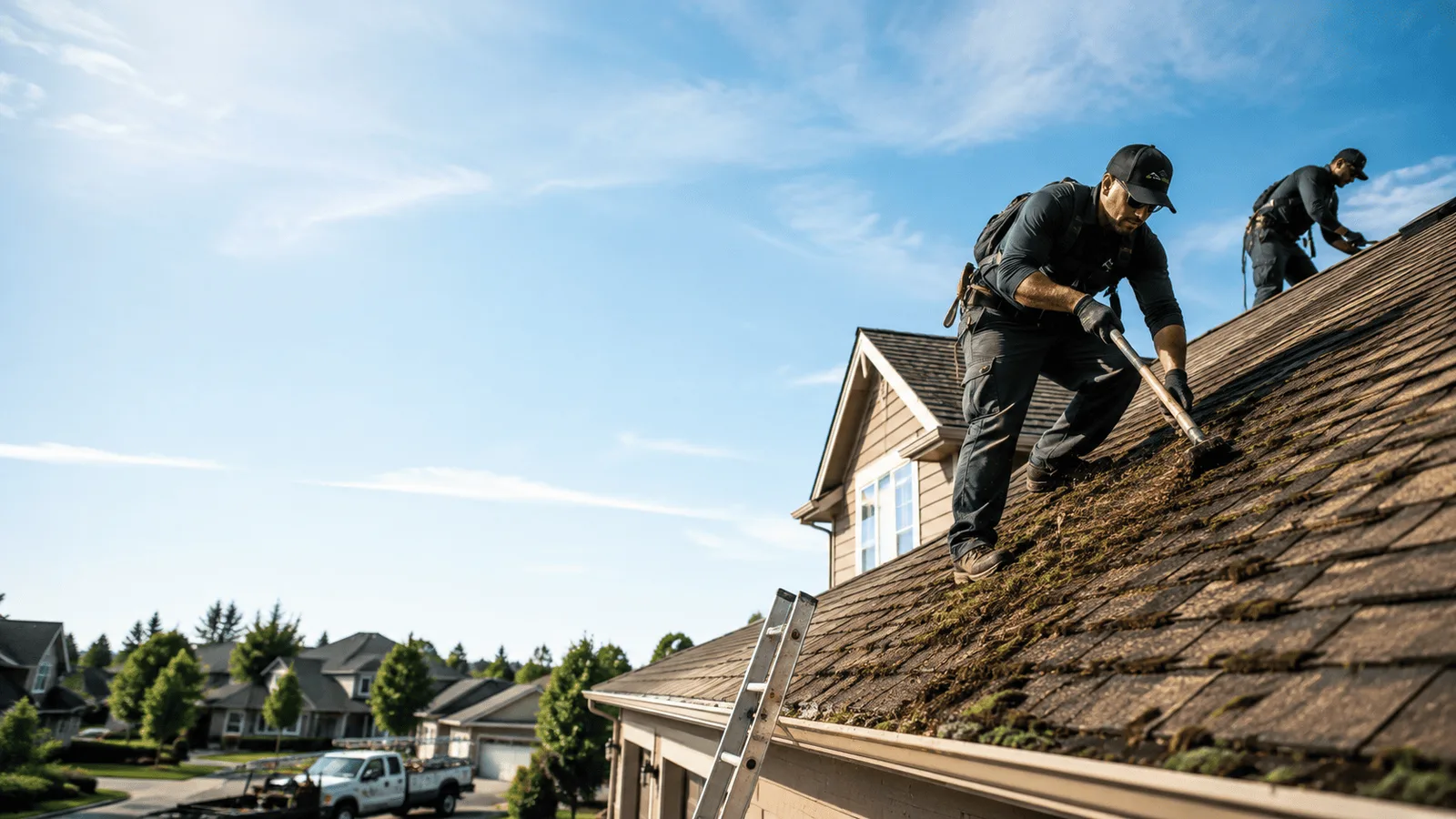 Roof Moss Removal in Van Buren, OH near me